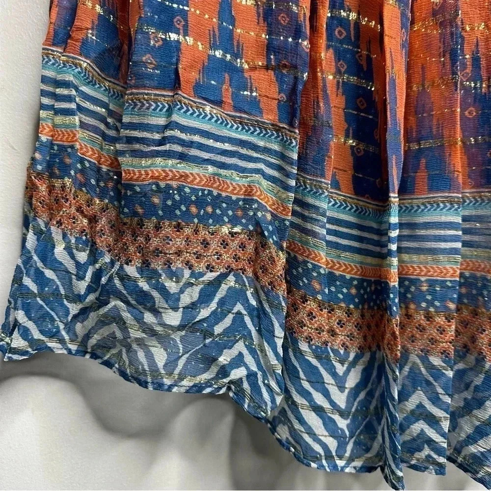 VERB By Pallavi Singhee Anthropologie Nora Sleeveless Maxi Dress Size 0 - Picture 5 of 7